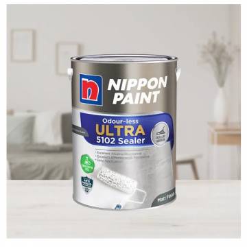Odour-less Ultra 5102 Interior and Exterior Water Base Sealer (Free from Formaldehyde)