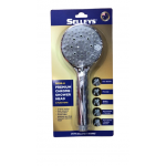Selleys 2008 Premium Chrome Rust Resistant & Durable Shower Set/Shower Head (5 Functions)