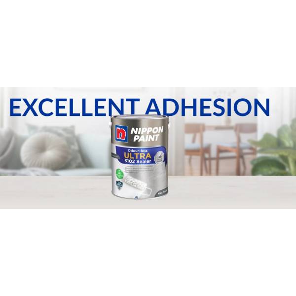 Odour-less Ultra 5102 Interior and Exterior Water Base Sealer (Free from Formaldehyde)