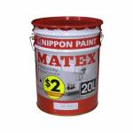 Nippon Paint Matex Emulsion 9102 White With Antimould Formula