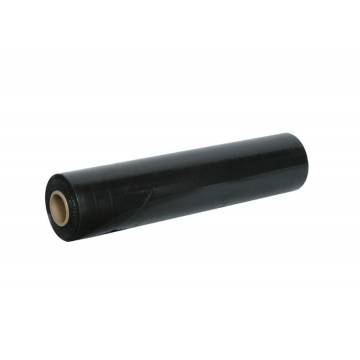 High-Quality Opaque Black Industrial-grade Pallet Stretch Film Wrap 500mm