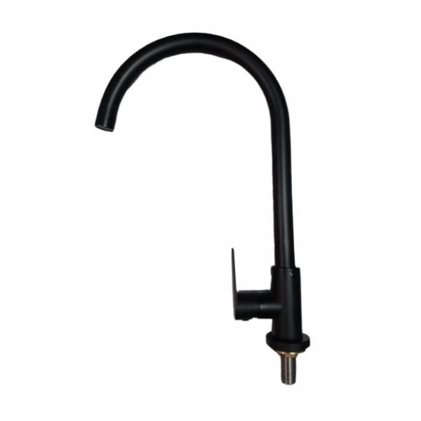 SELLEYS PREMIUM BLACK KITCHEN SINK TAP U SHAPE (SUS 304 STAINLESS STEEL)