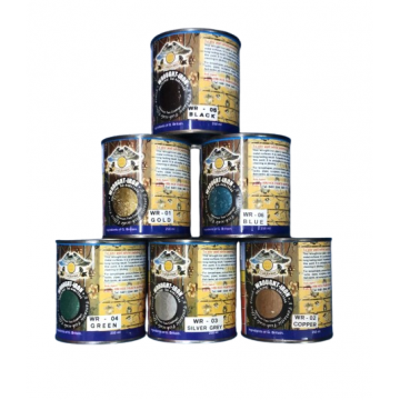 Wrought Iron Special Formulated Metal Paint 250ml with Available Various Colors (Free Gift 1 Brush) (Suitable for HDB BTO Metal Door, Gates, Grilles etc)